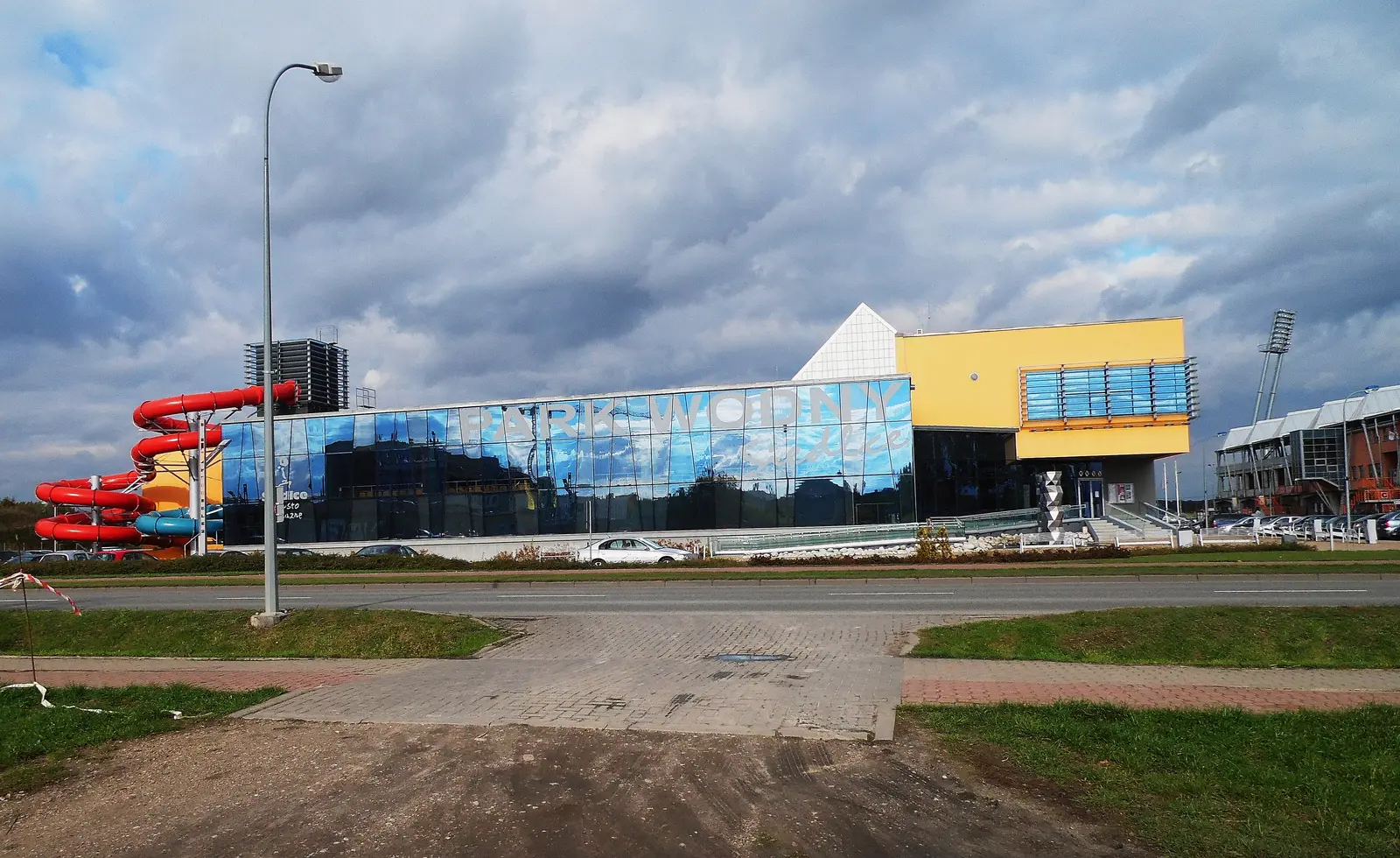 Park Wodny w Siedlcach ze zjeżdżalniami
