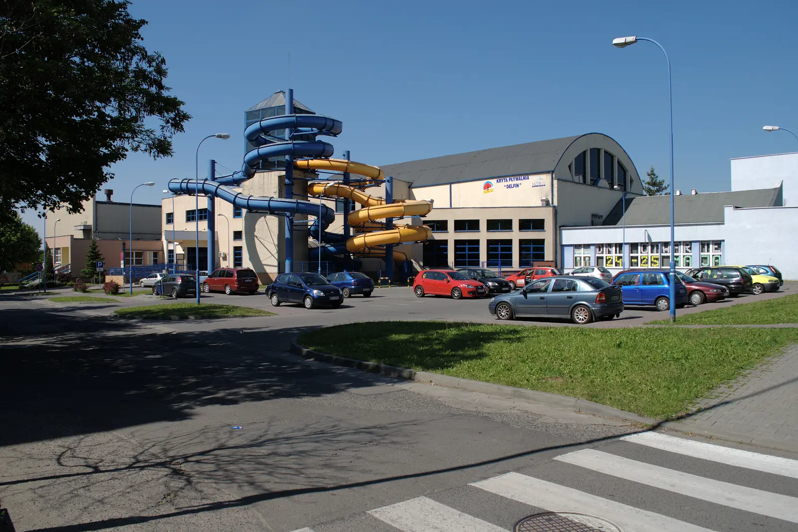 Kryta pływalnia Delfin przy ul. Warszawskiej w Gliwicach